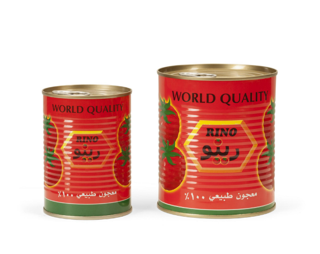Tomato paste 400g×24 - Easy Open, Hard Open optional, Brix28-30%(Optional) - tomatopaste1-8