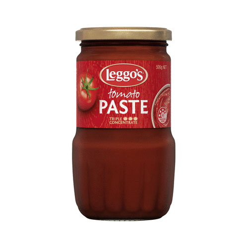 Jar Glass Tomato Paste 500g