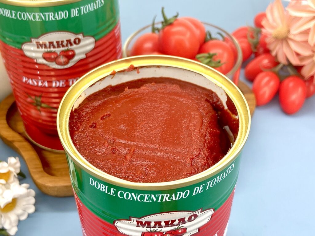 Canned tomato paste Brix 28-30% 425g-3kg with easy open lid