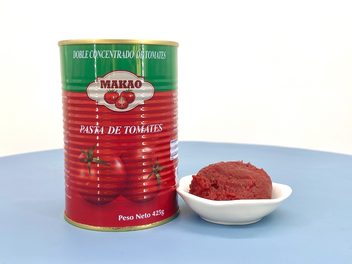 Canned tomato paste Brix 28-30% 425g-3kg with easy open lid available