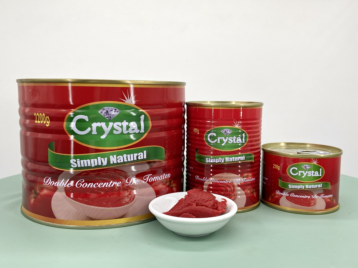 Canned tomato paste Concentration 28-30% 70g,210g,400g,2200g available