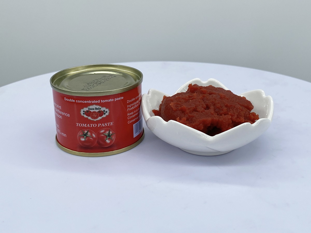 Canned Tomato Paste 70g Concentration 28-30% Nice flavour